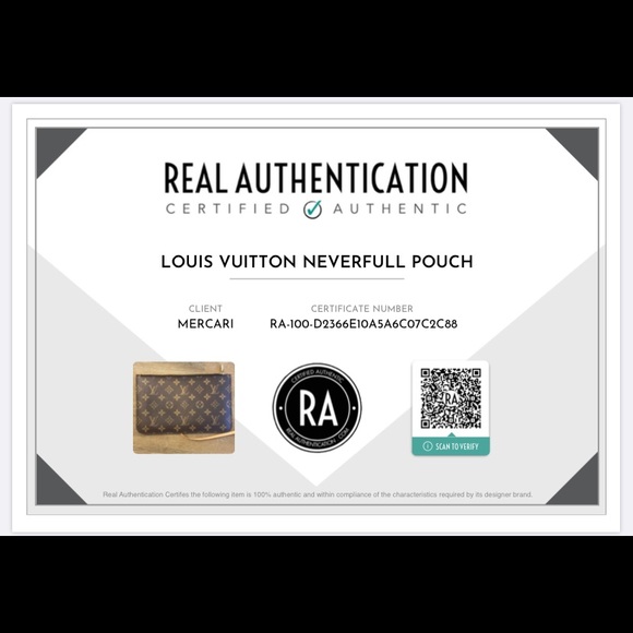 Louis Vuitton Neverfull pouch - Picture 8 of 8